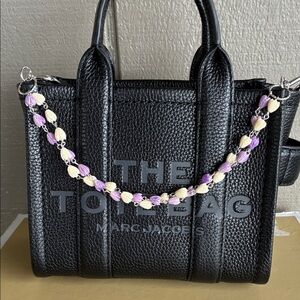 Hawaiian Pikake Purse Lei Purple and Cream Accents